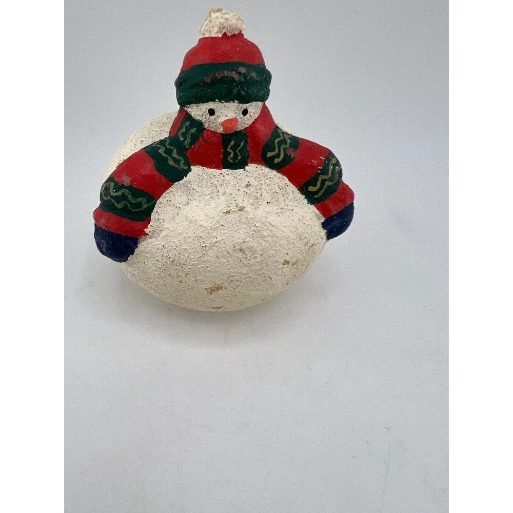 Vintage Christmas Holiday Decorations Ornaments Home Decor Snowman Hanging Charm